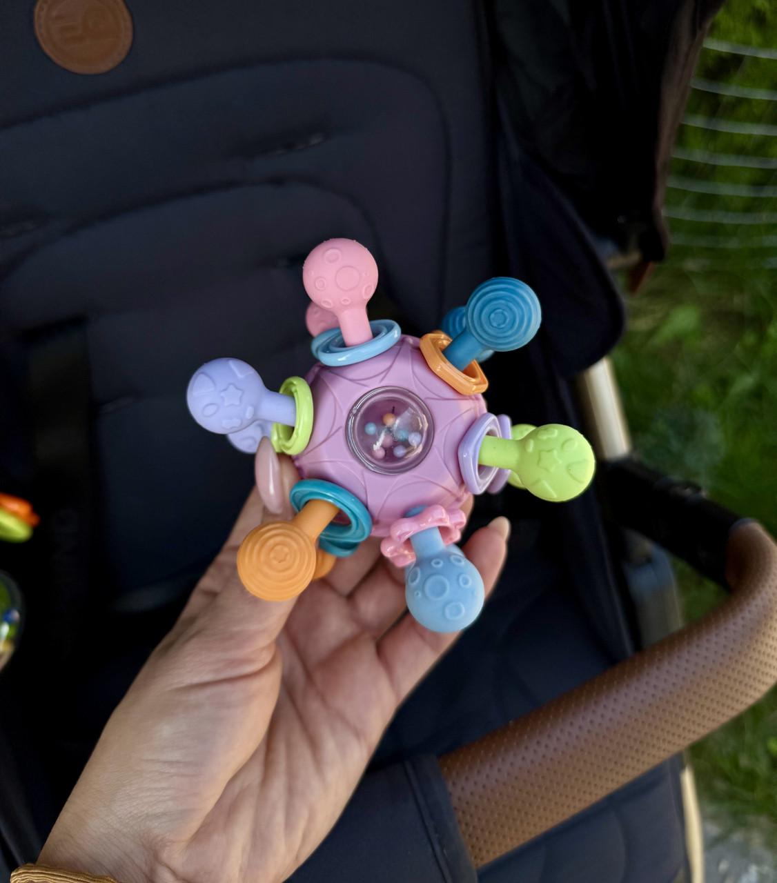 Іграшка для малюків сенсорна іграшка-куб для малюків з силіконовими деталями (22) - фото 5 Іграшка для малюків сенсорна іграшка-куб для малюків з силіконовими деталями (22) - фото 5