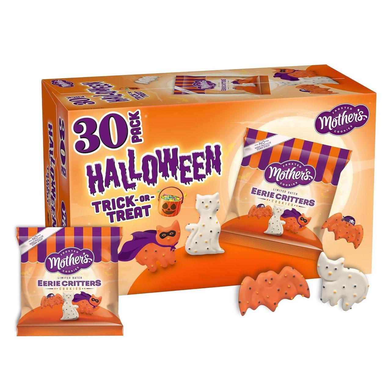 Печиво Mother's Halloween Eerie Critters Animal Cookies 30 шт. х 14 г (2839104822) Печиво Mother's Halloween Eerie Critters Animal Cookies 30 шт. х 14 г (2839104822)