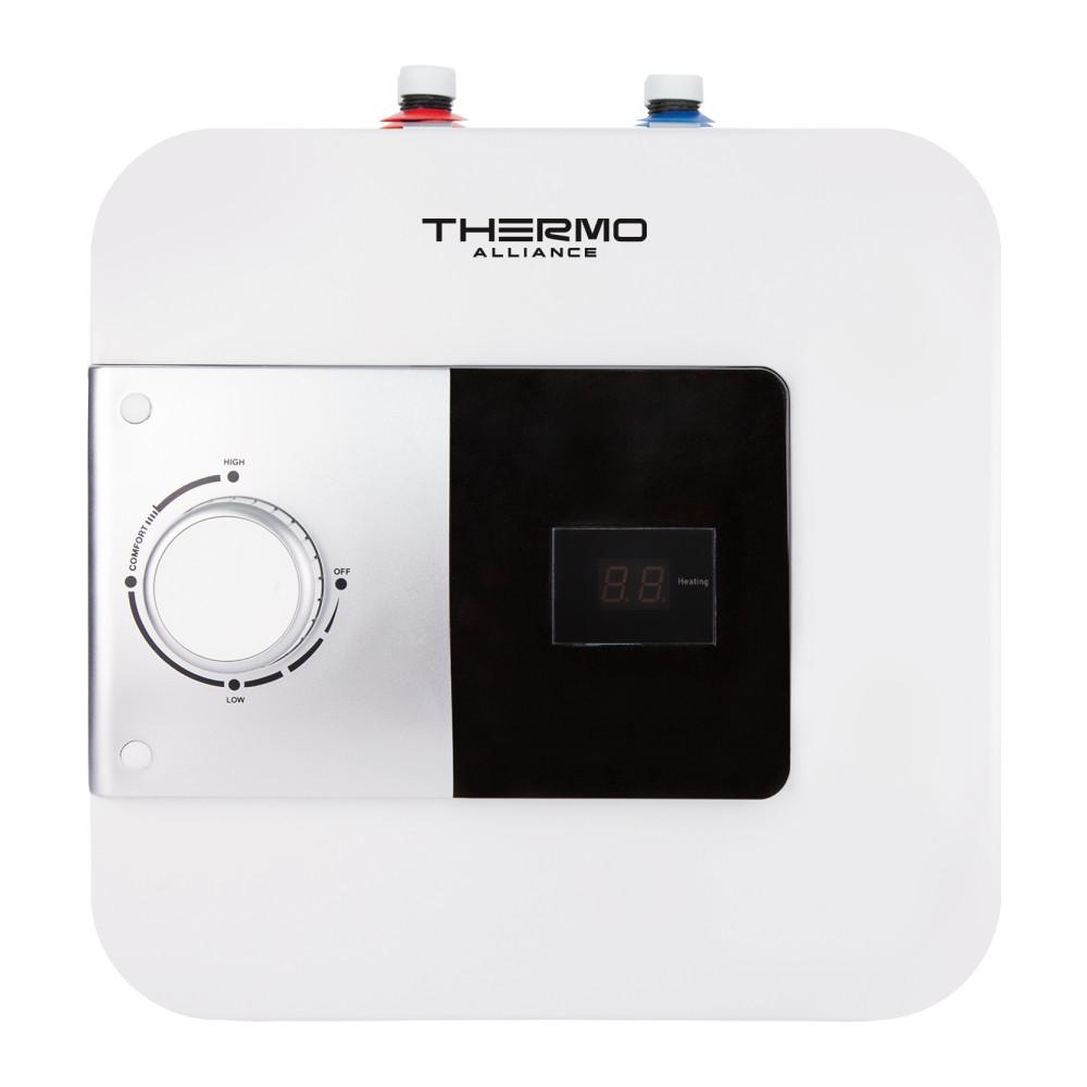 Водонагреватель электрический под мойку Thermo Alliance вертикальный мокрый ТЭН 1,5 кВт 10 л (SF10S15N)