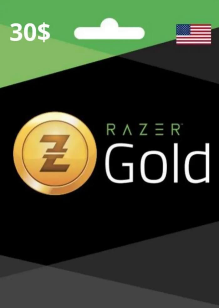 Картка оплати RAZER GOLD 30 USD (77140078)