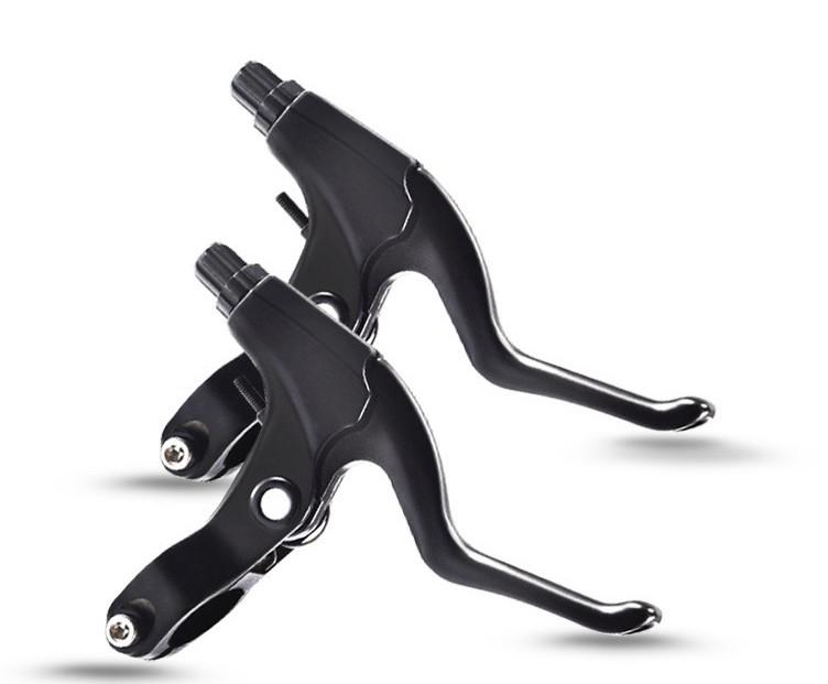 Ручки гальмівні для велосипеда алюмінієві права та ліва - фото 2 Ручки гальмівні для велосипеда алюмінієві права та ліва - фото 2