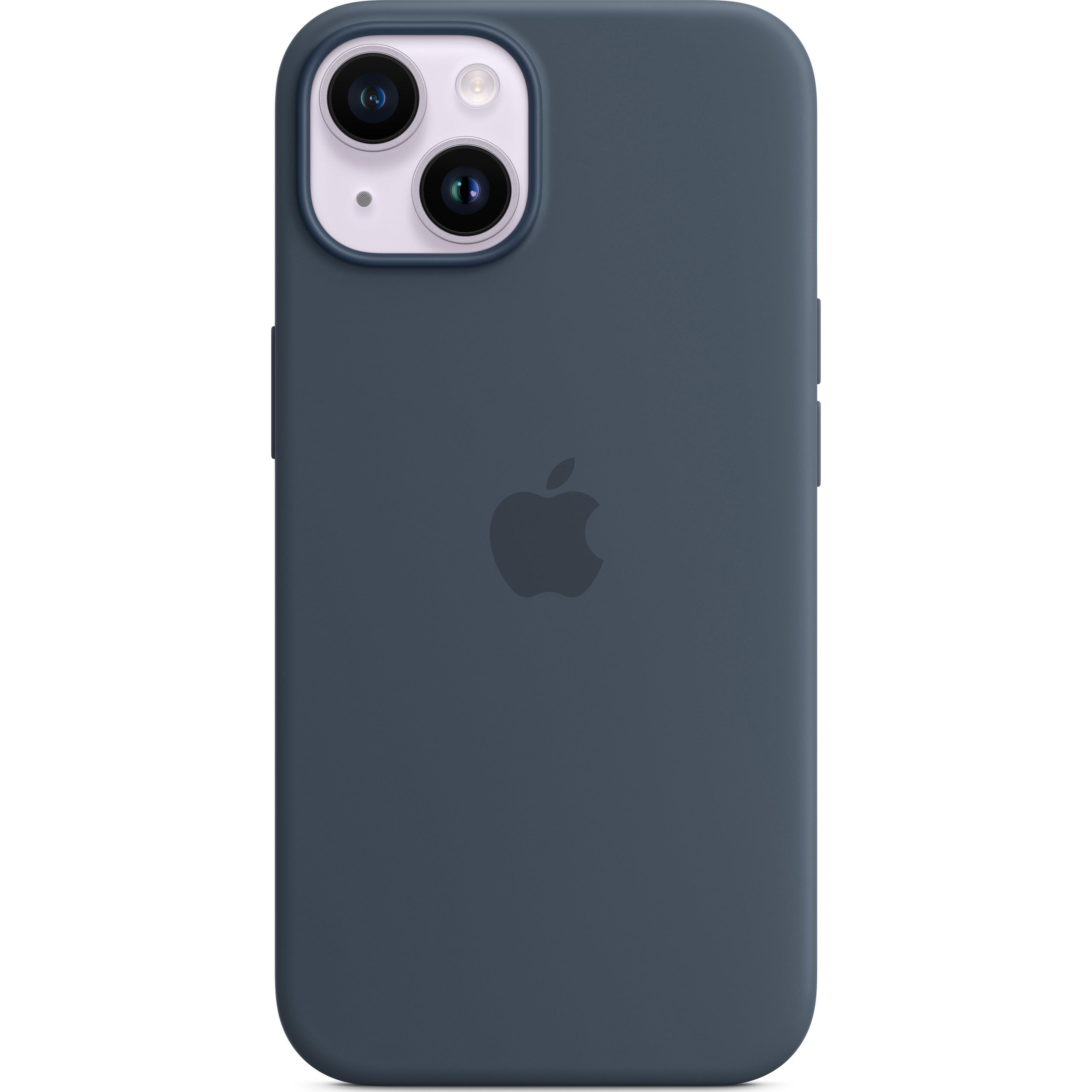 Чехол Silicone Case with MagSafe iPhone 14 Storm Blue