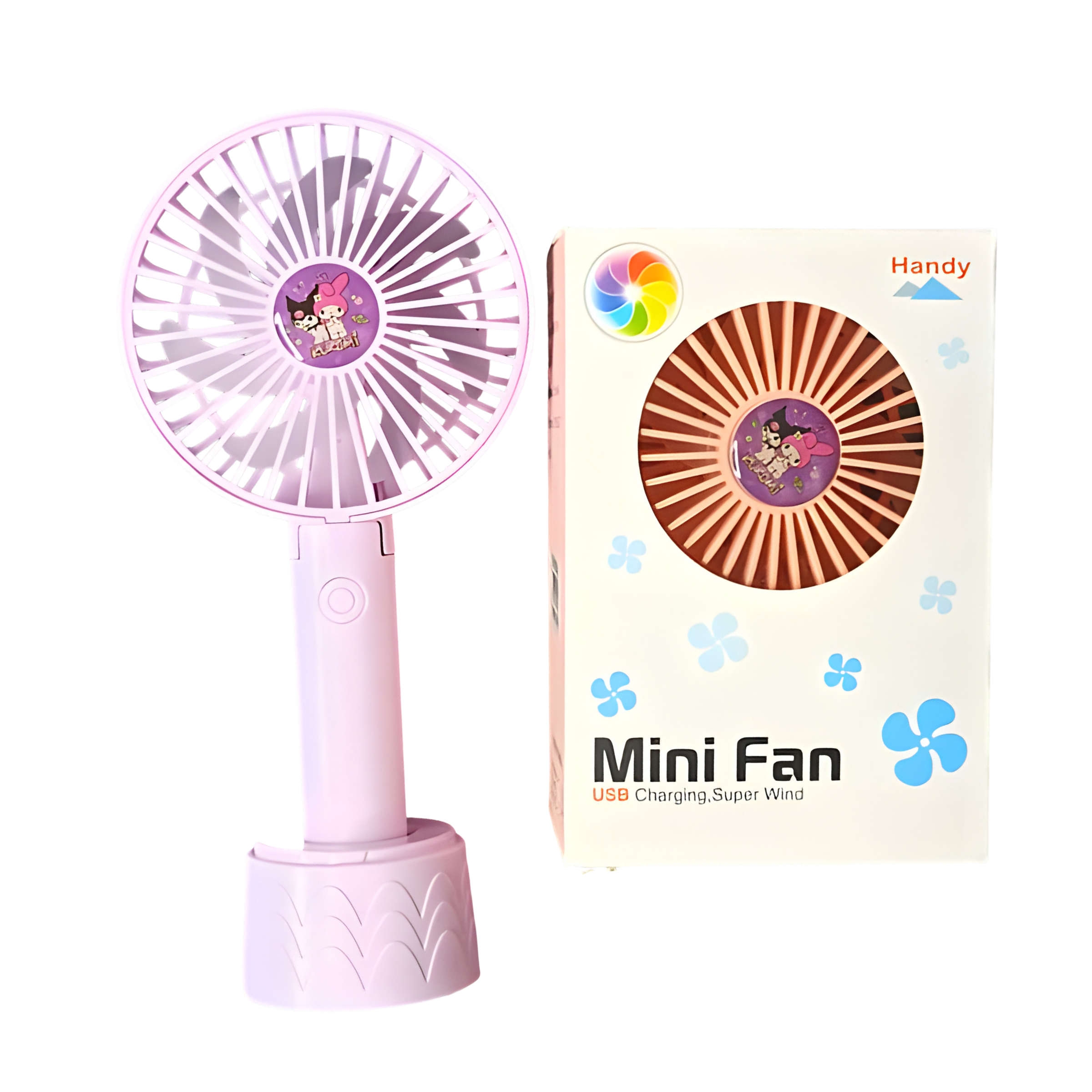 Дитячий вентилятор Куромі і Мелоді Бузковий (2628-12) - фото 3 Дитячий вентилятор Куромі і Мелоді Бузковий (2628-12) - фото 3