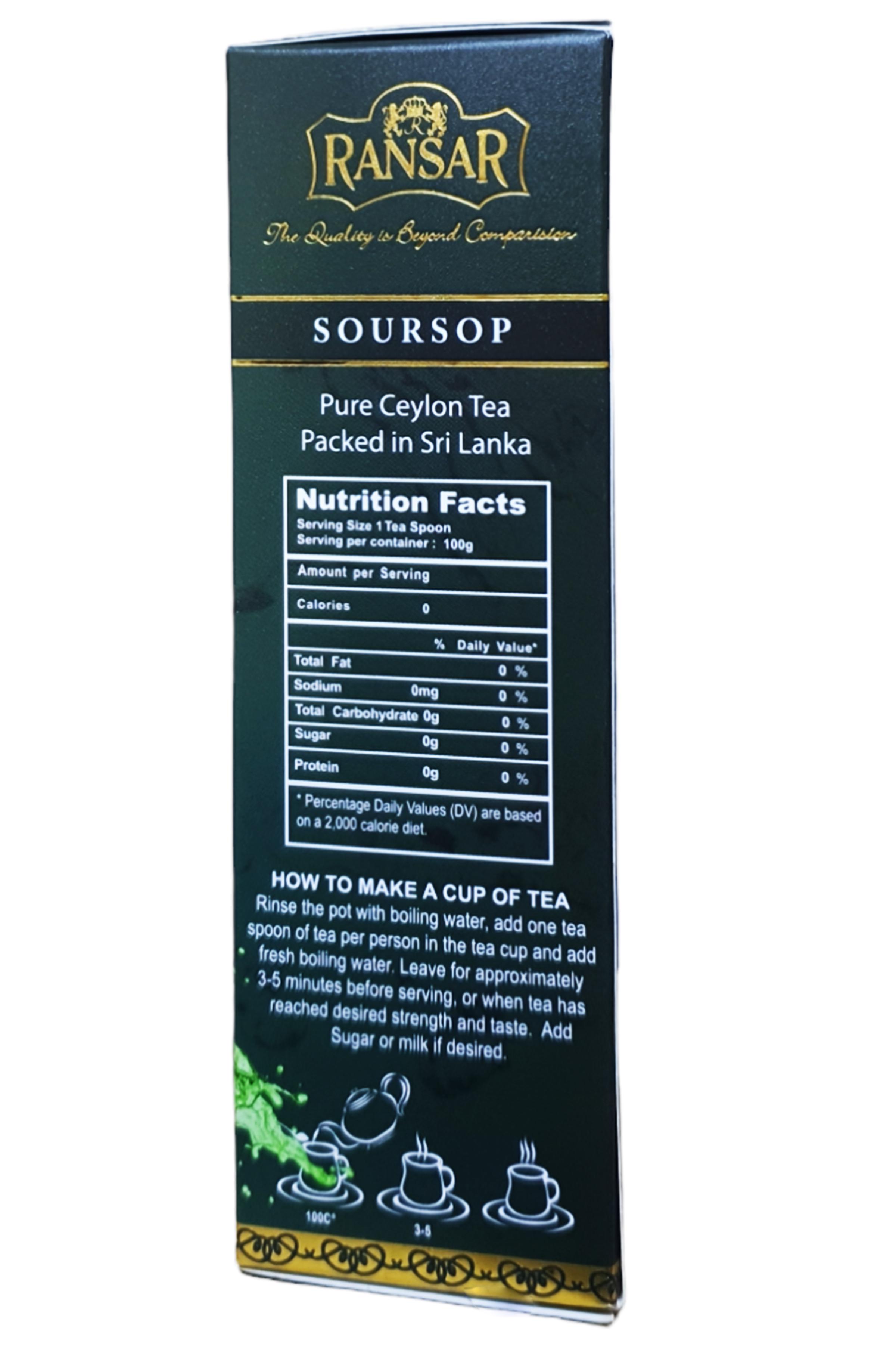 Чай Ransar зеленый Саусеп GP1 100 г (56072) - фото 3