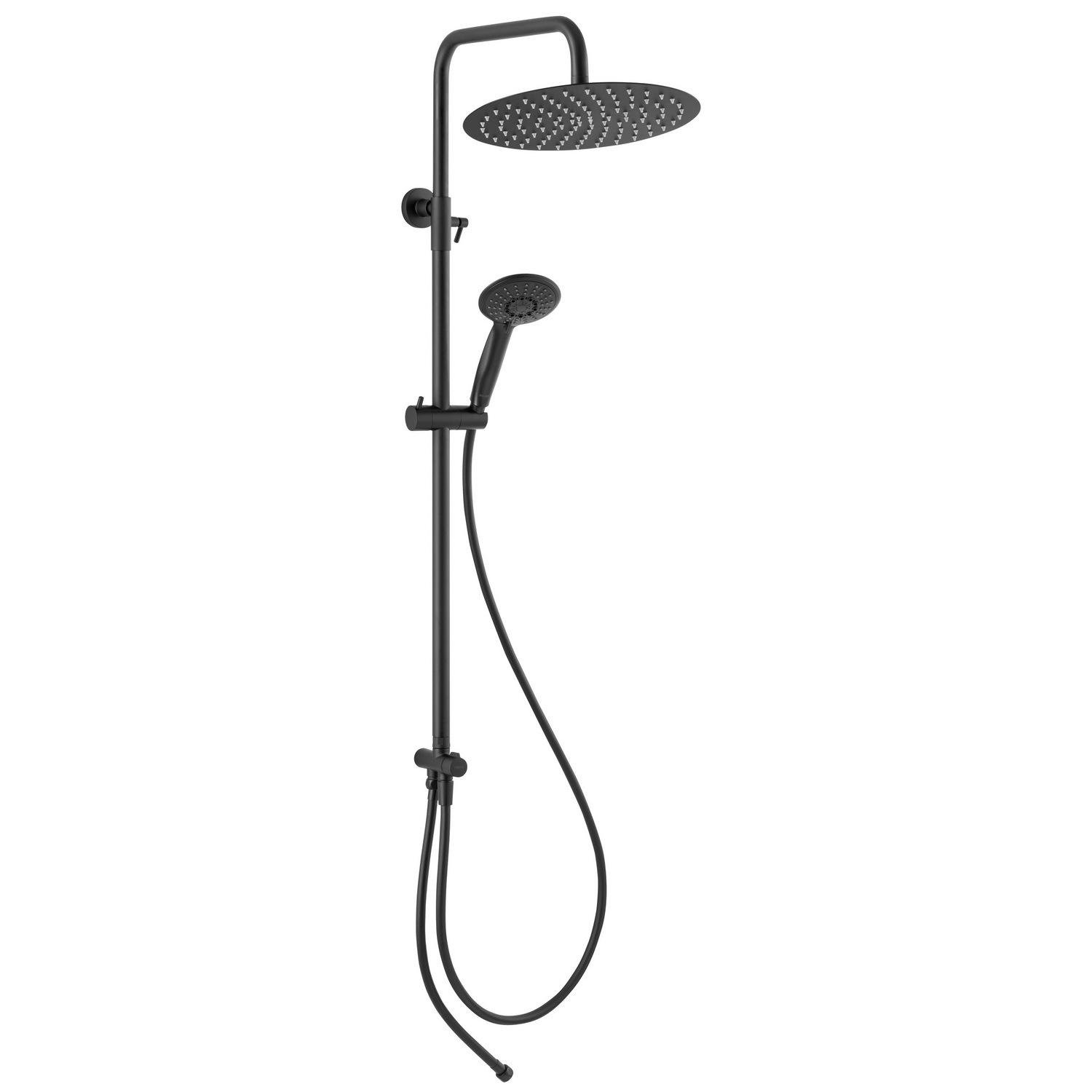 Душевая система без смесителя Ferro Wizard Pro NP47-BL Черный (247148) - фото 1
