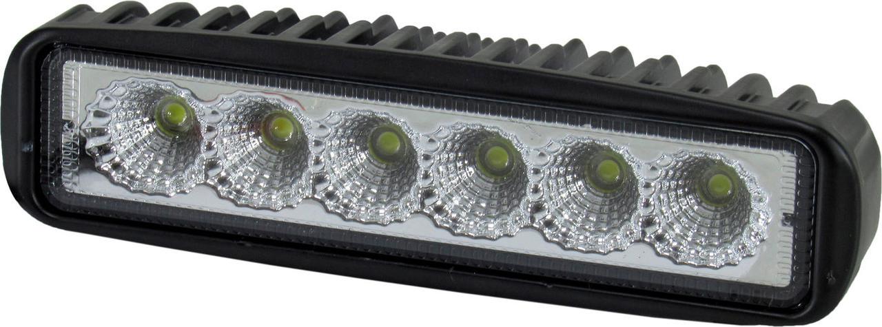 Фара світлодіодна ДК LED 18W 160x54,2 мм (DK B2-18W-A FL)