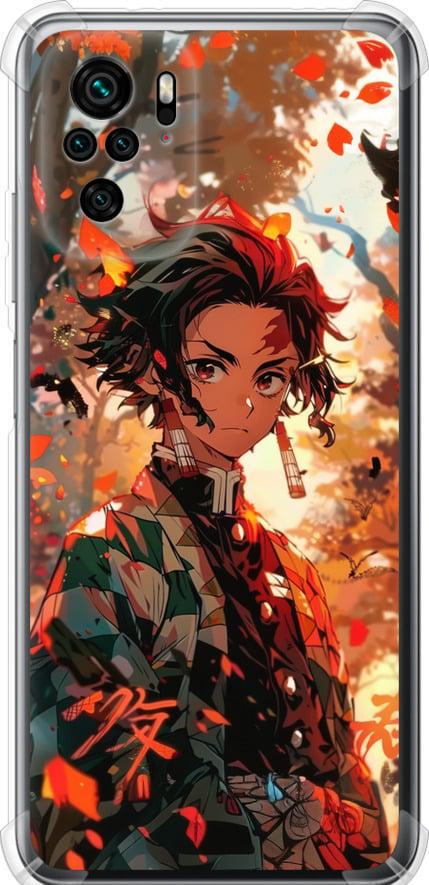 Чехол на Xiaomi Redmi Note 10 Tanjiro (6130sp-2277-42517)