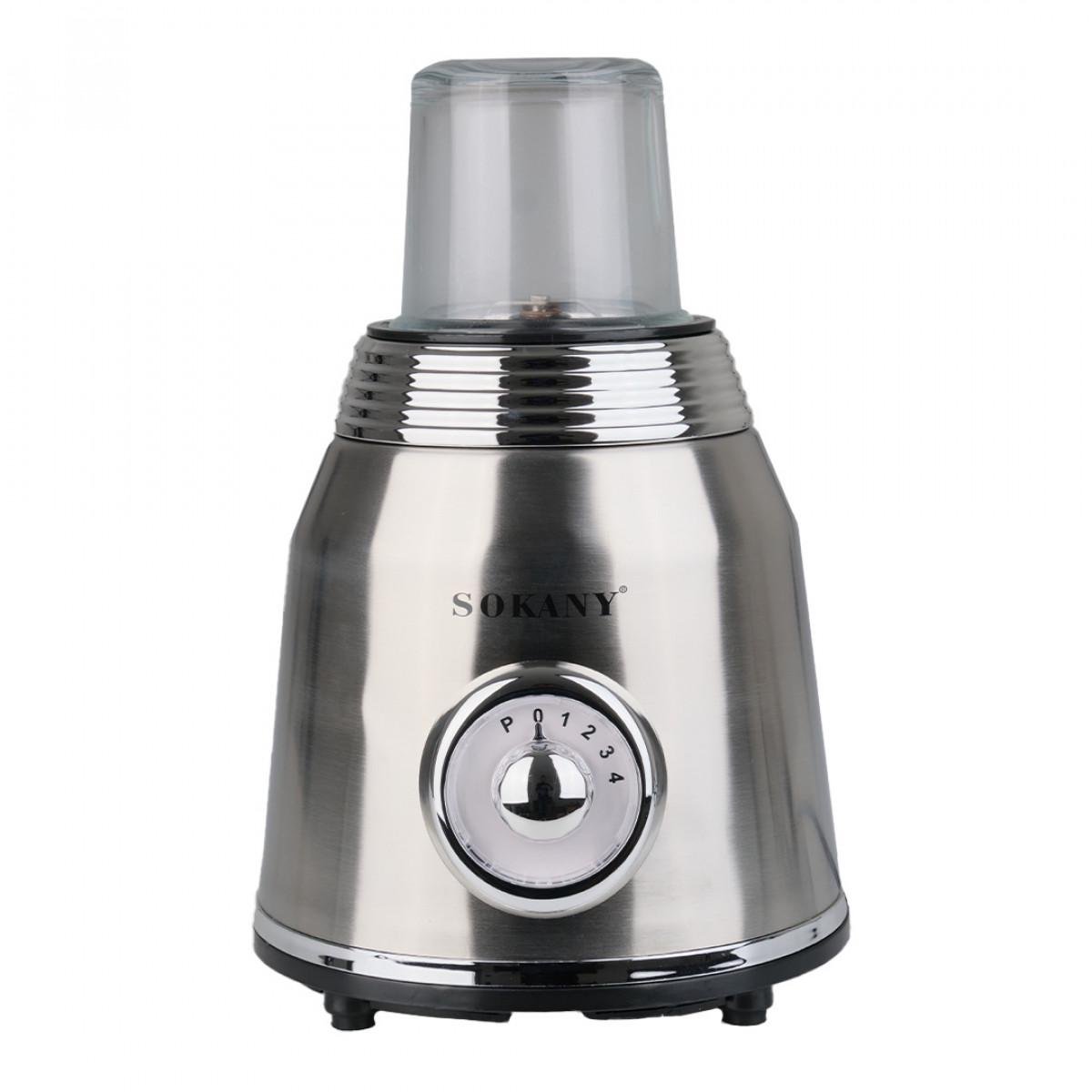 Блендер со стеклянной чашей Sokany для коктейлей и смузи портативный 4 режима 800 Вт 1,5 л (25903779) - фото 5 Блендер со стеклянной чашей Sokany для коктейлей и смузи портативный 4 режима 800 Вт 1,5 л (25903779) - фото 5