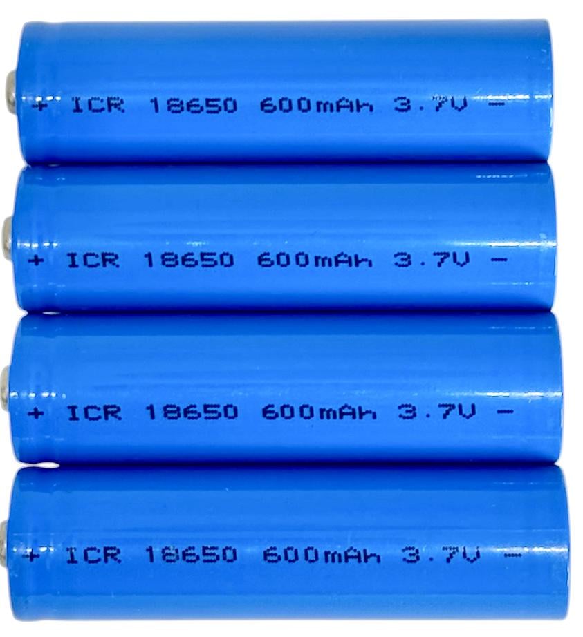 Аккумуляторы 18650 Li-ion 3.7V 600 mAh 4 шт. (34467847)