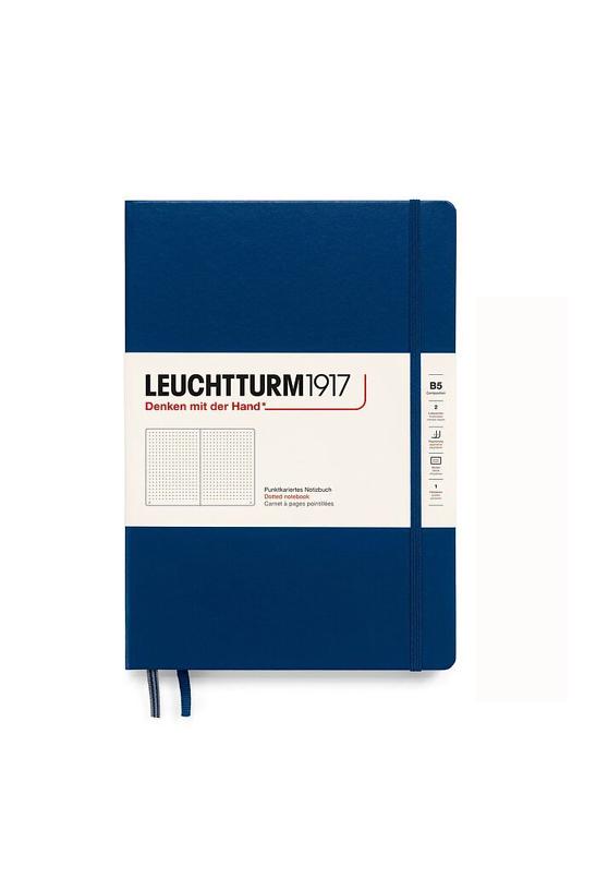 Блокнот Leuchtturm1917 Composition B5 точка Темно-синий (366178)