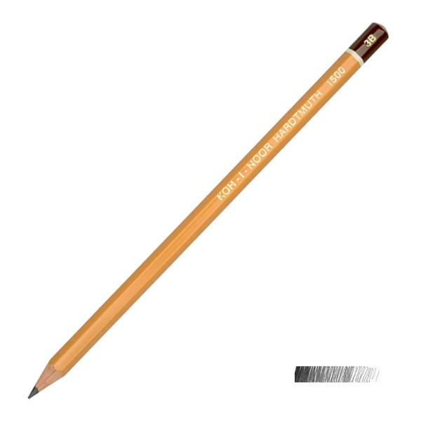 Карандаш чернографитный Koh-i-noor 1500 3V (44838)