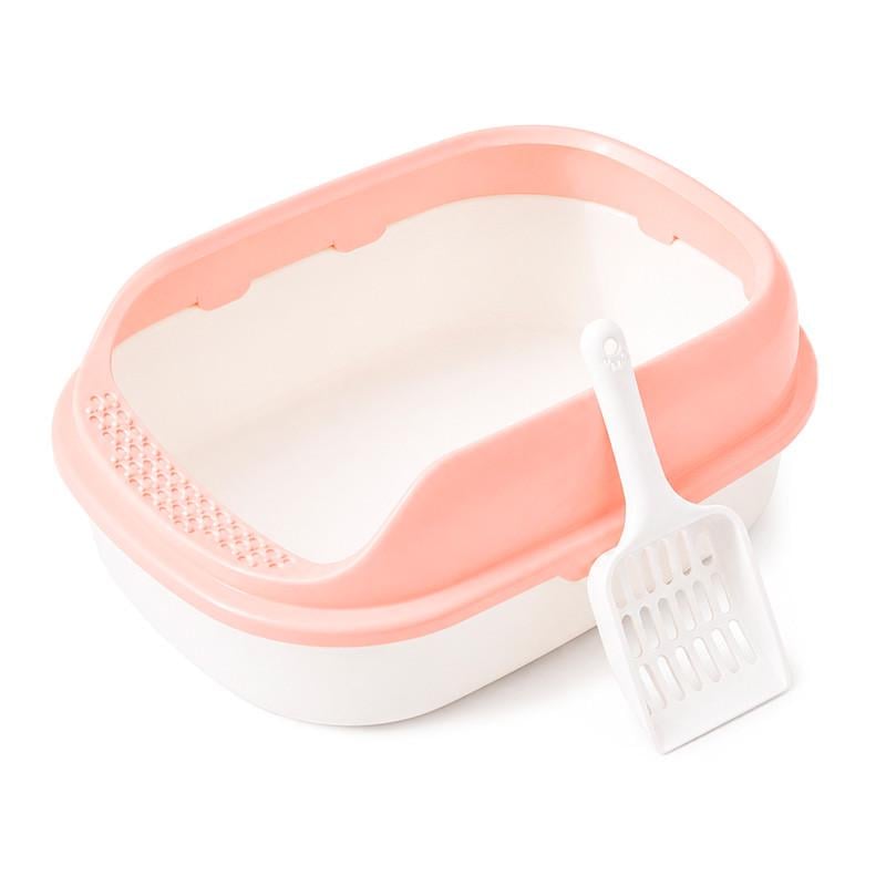 Лоток для кошек Taotaopets 226611 с лопаткой Peach (34764186) Лоток для кошек Taotaopets 226611 с лопаткой Peach (34764186)