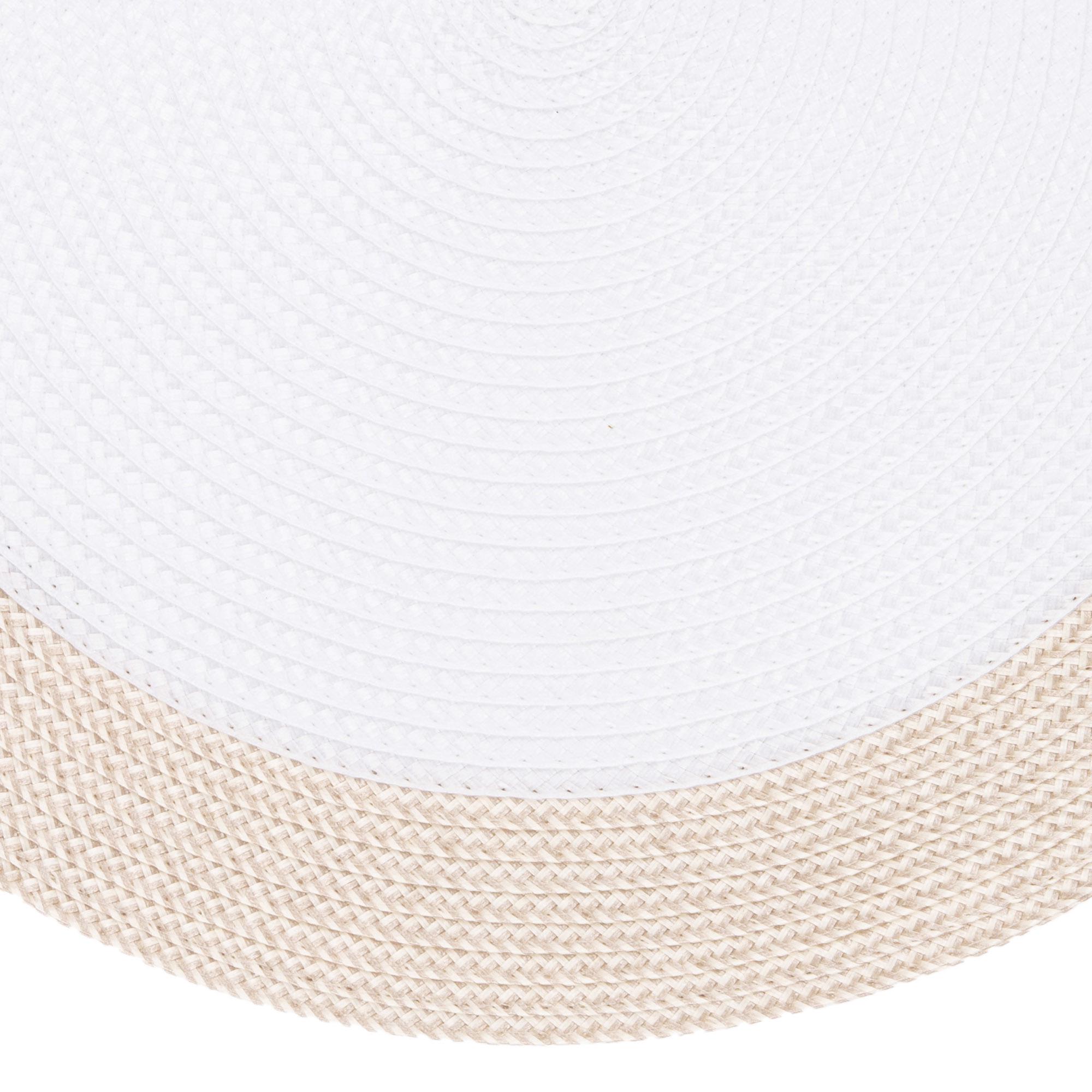 Коврик сервировочный Ardesto d 38 см Белый/Бежевый (AR3324BGW) - фото 2 Коврик сервировочный Ardesto d 38 см Белый/Бежевый (AR3324BGW) - фото 2