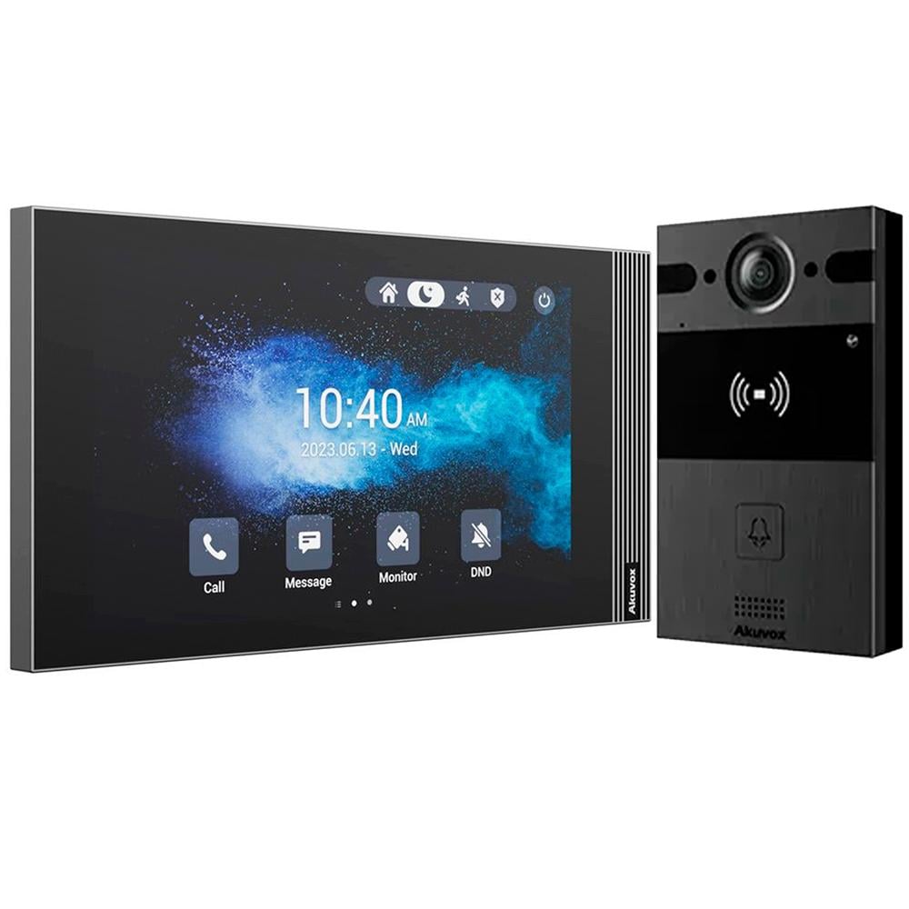 Комплект Wi-Fi відеодомофона Akuvox S563W та панелі виклику R25A (S563WR25A)
