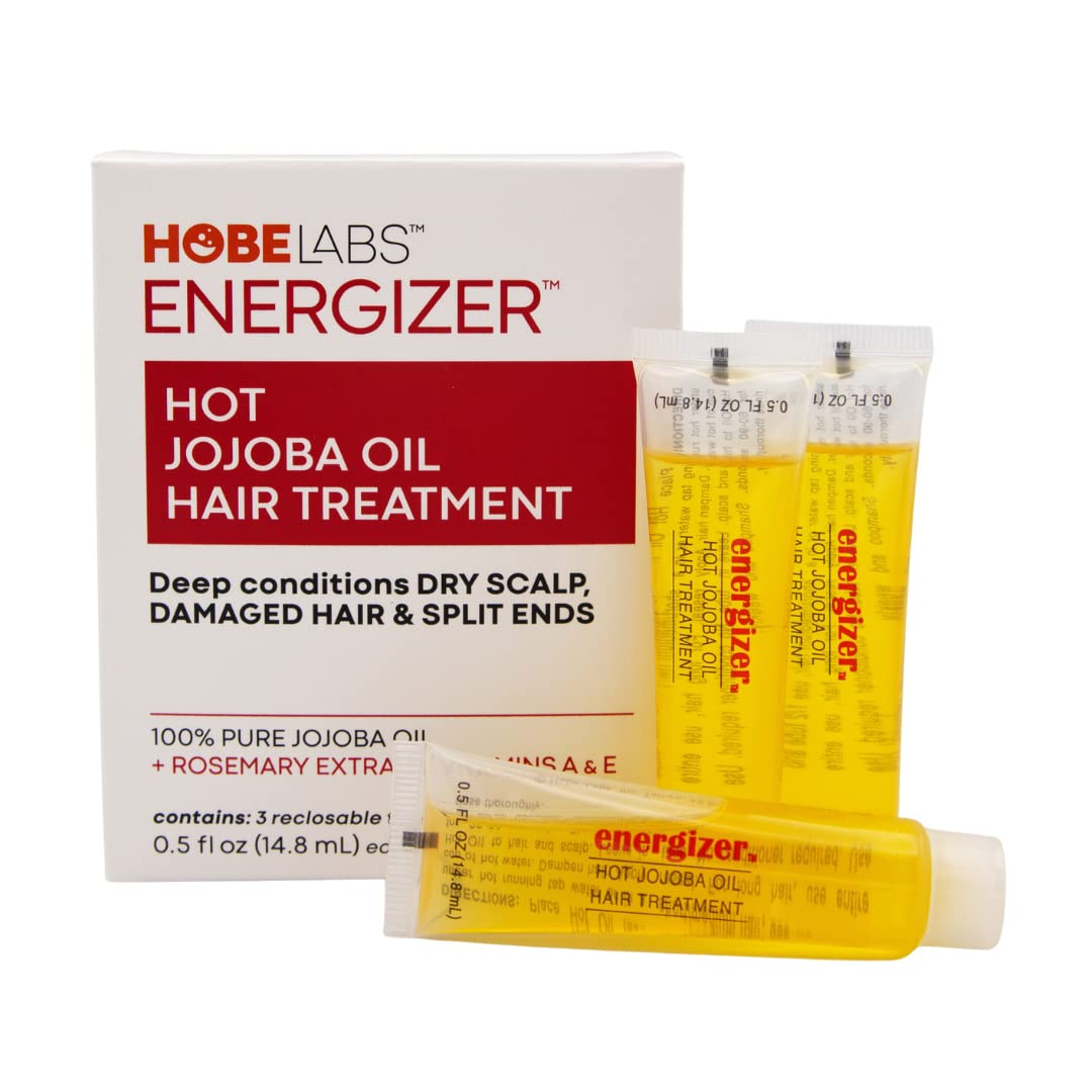Масло жожоба Hobe Labs Energizer лечение для волос 3 тюбики 148 мл