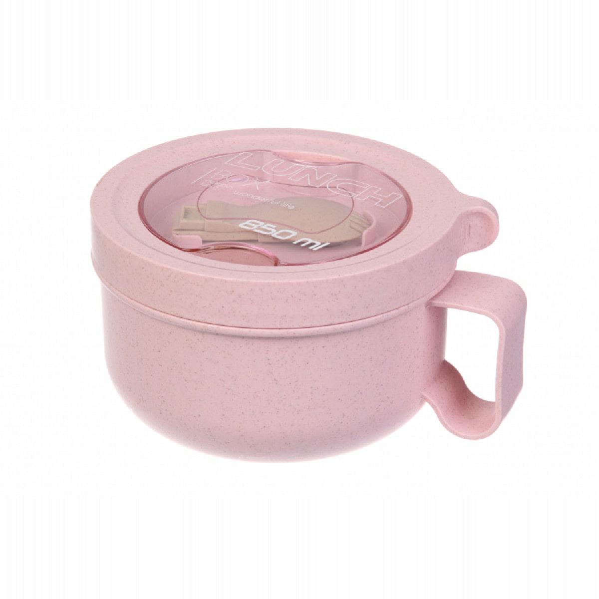 Ланчбокс из экопластика 900/850/850/600 мл 4 шт. Pink (с830) - фото 4 Ланчбокс из экопластика 900/850/850/600 мл 4 шт. Pink (с830) - фото 4