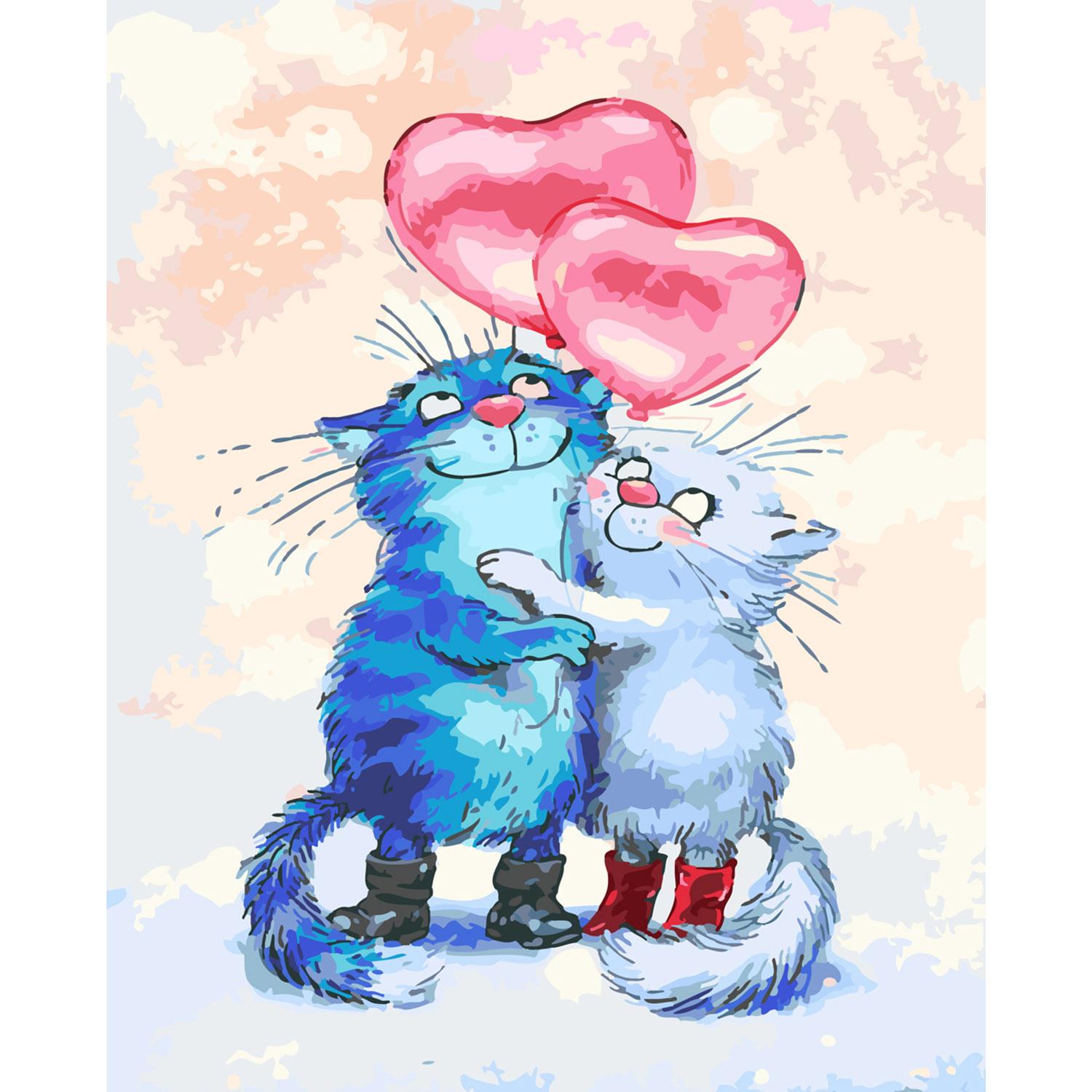 Картина по номерам Strateg Влюбленные 2 40х50 см (SY6348)