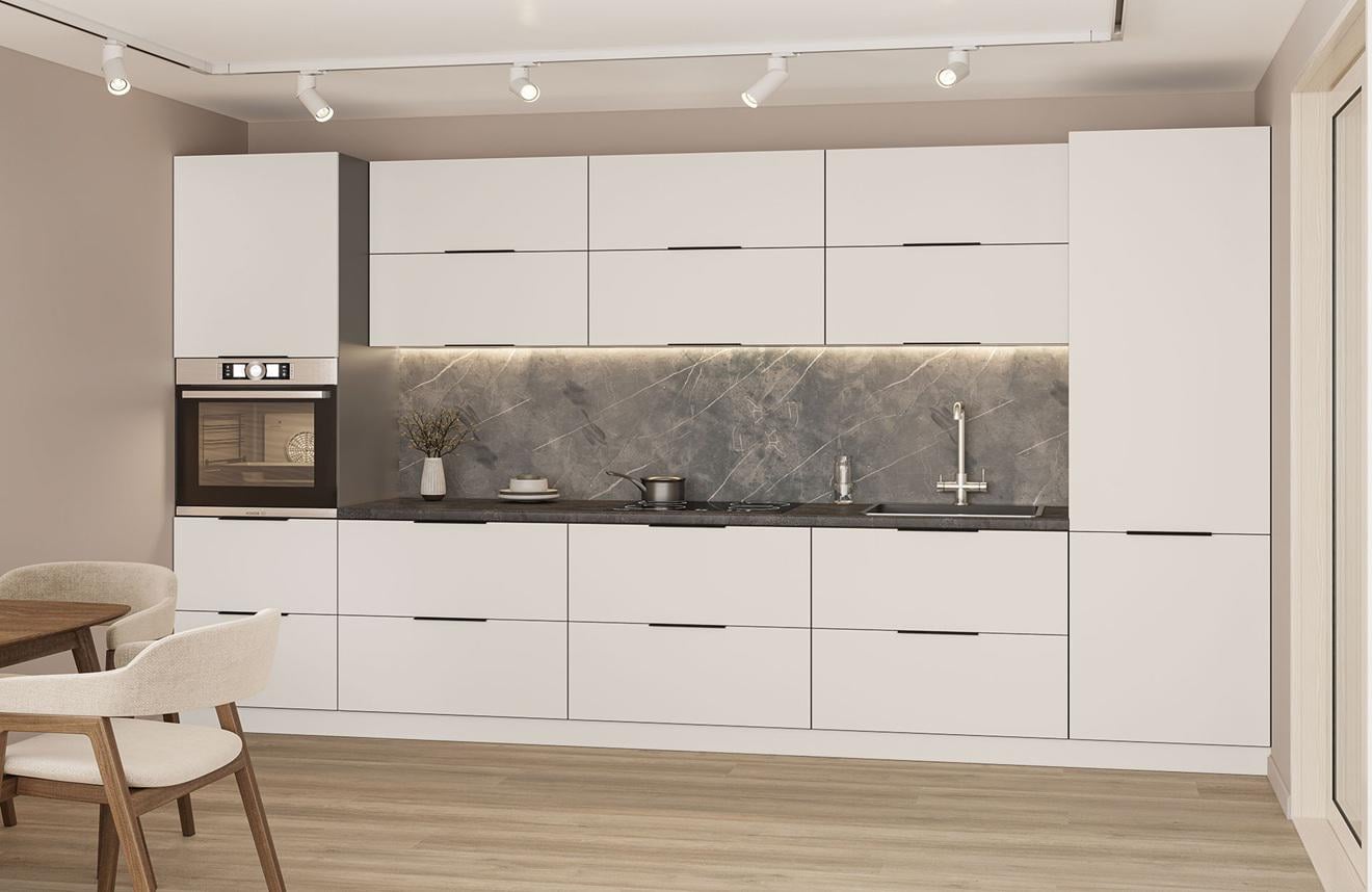 Кухня модульная Milana Белый (000-000-3154)