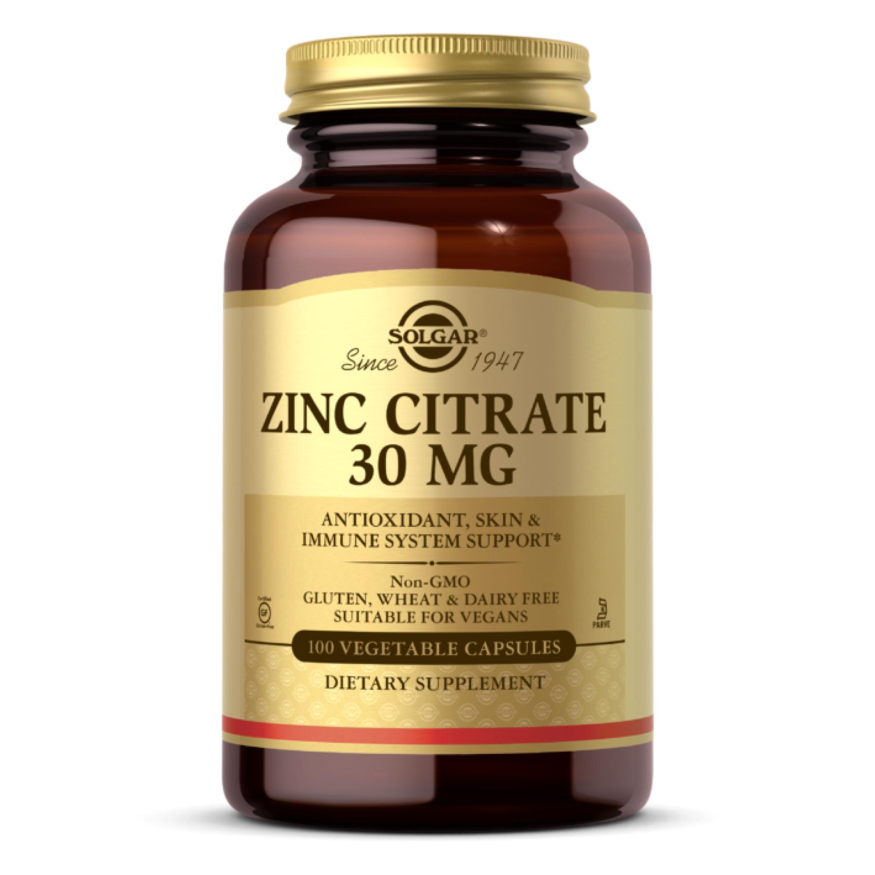 Цинк Citrate 30 mg 100 vcaps (2022-10-1554)