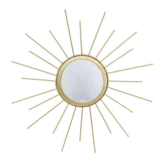 Дзеркало металеве настінне 30 см (26263)