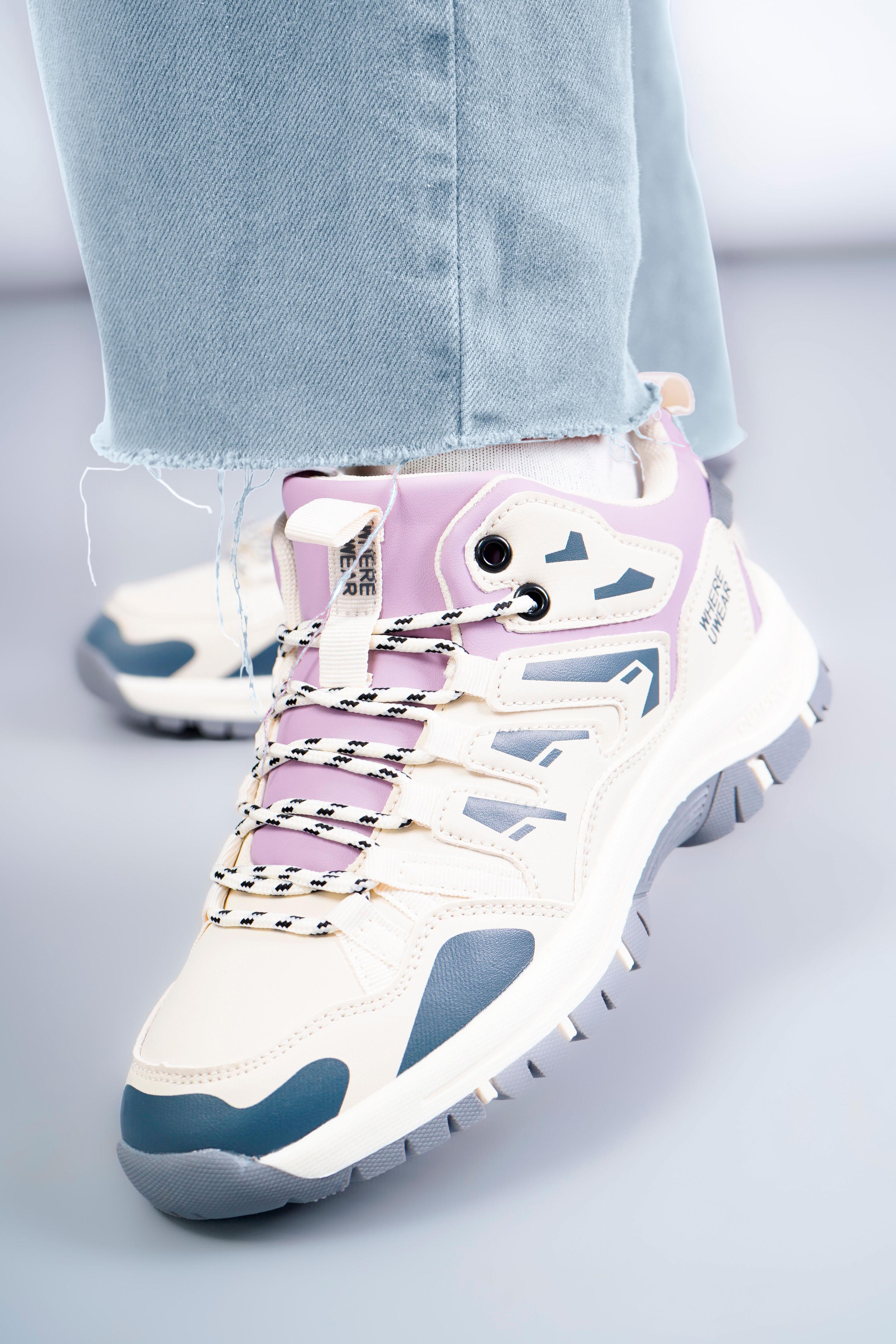 Кроссовки женские Where Uwear TF-25-24-white/pink р. 40 Белый/Розовый (346643_40)