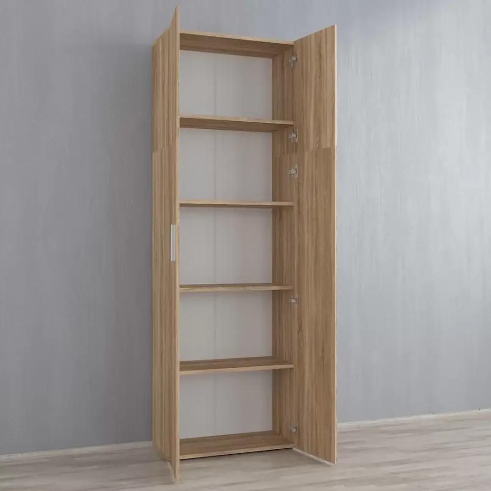 Шкаф закрытый с антресолью для папок 80 см Дуб светлый (Р86) - фото 2 Шкаф закрытый с антресолью для папок 80 см Дуб светлый (Р86) - фото 2