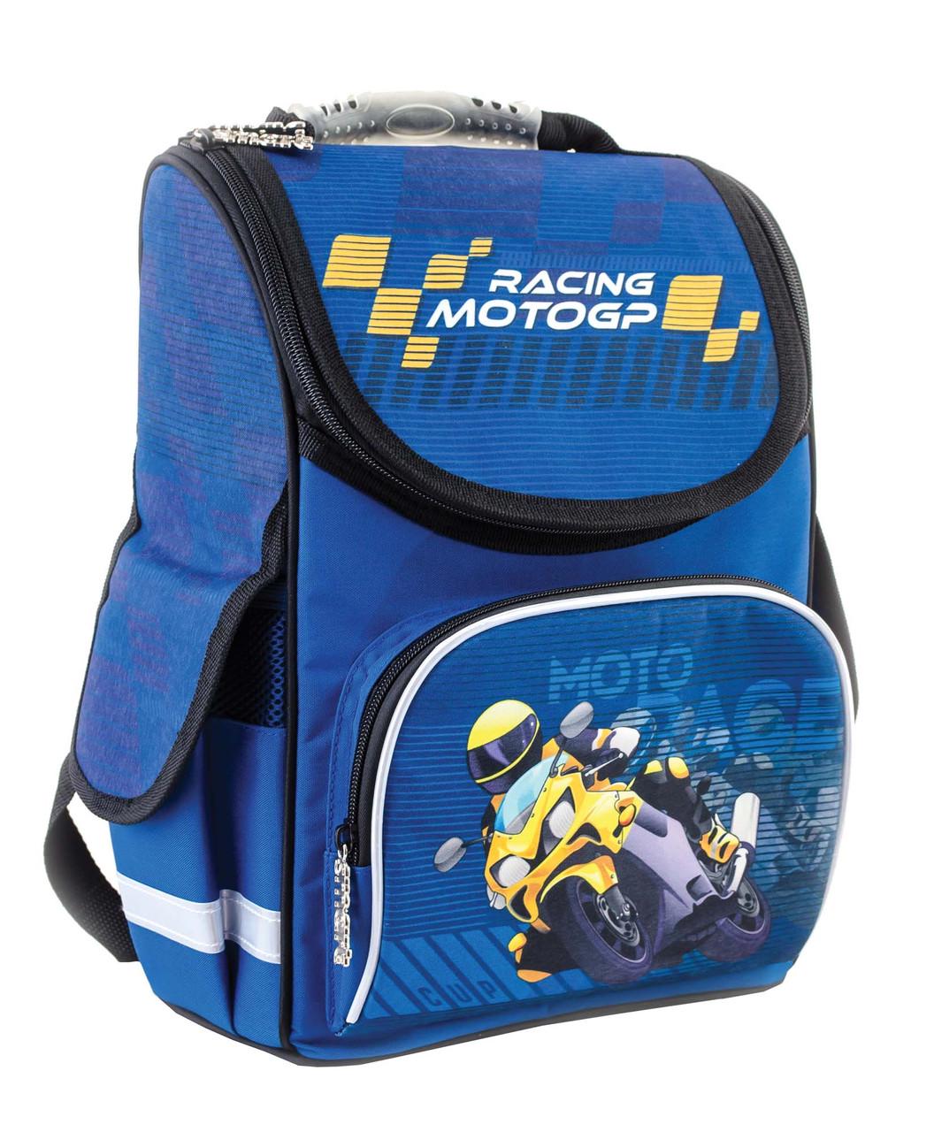 Рюкзак каркасный 1 вересня Moto 34x26x14 см 12 л Синий (553411)