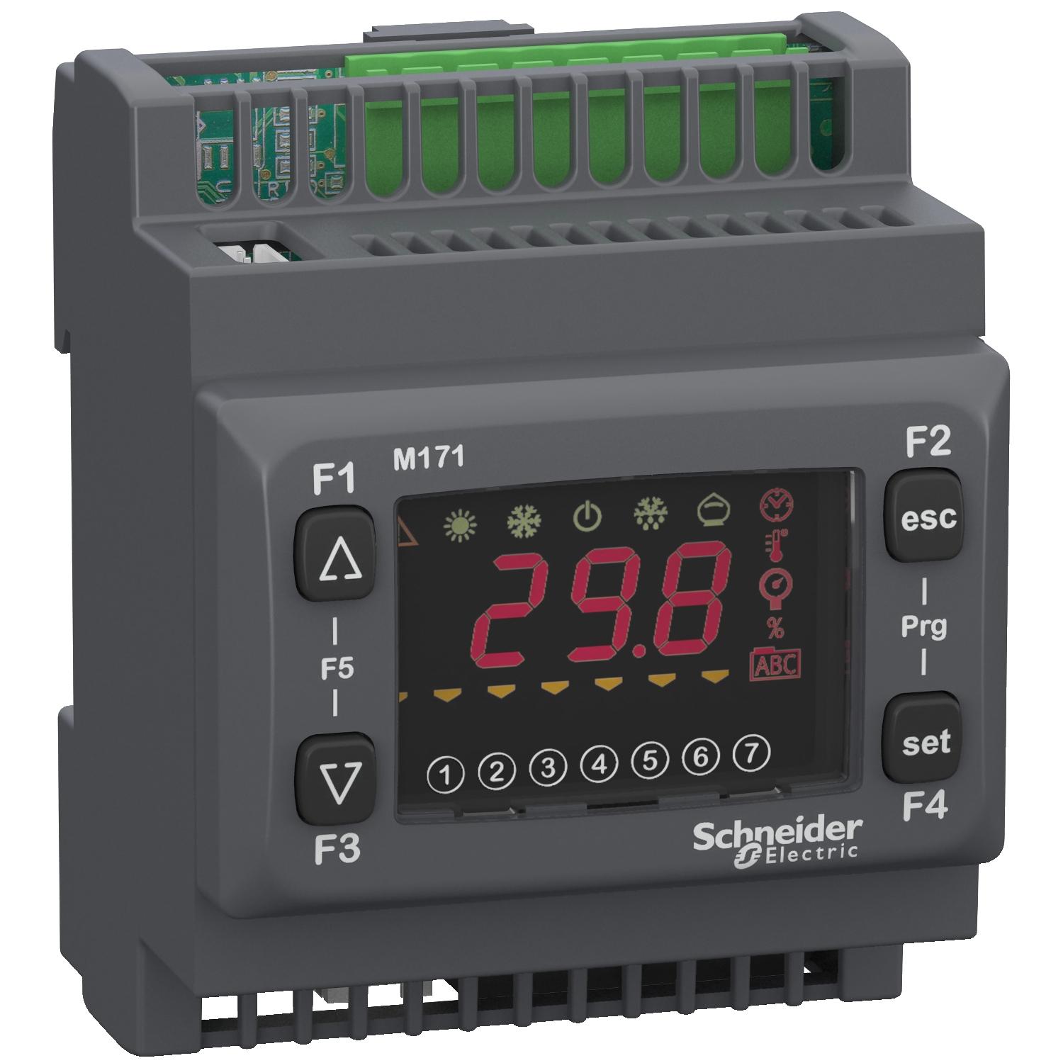 Контроллер Schneider Electric Modicon M171 22 входа/выхода с дисплеем оптимизирован на DIN-рейку (TM171OD22R)