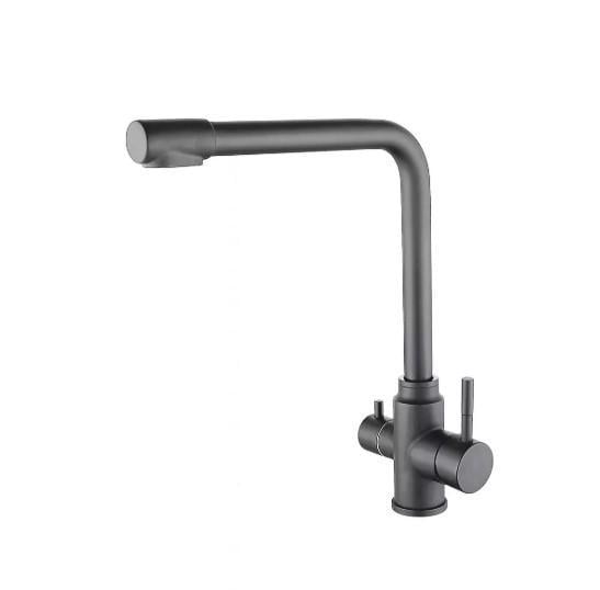 Смеситель для кухни Wezer EKO4C-01 с подключением к фильтру Gungrey (1044950) Смеситель для кухни Wezer EKO4C-01 с подключением к фильтру Gungrey (1044950)