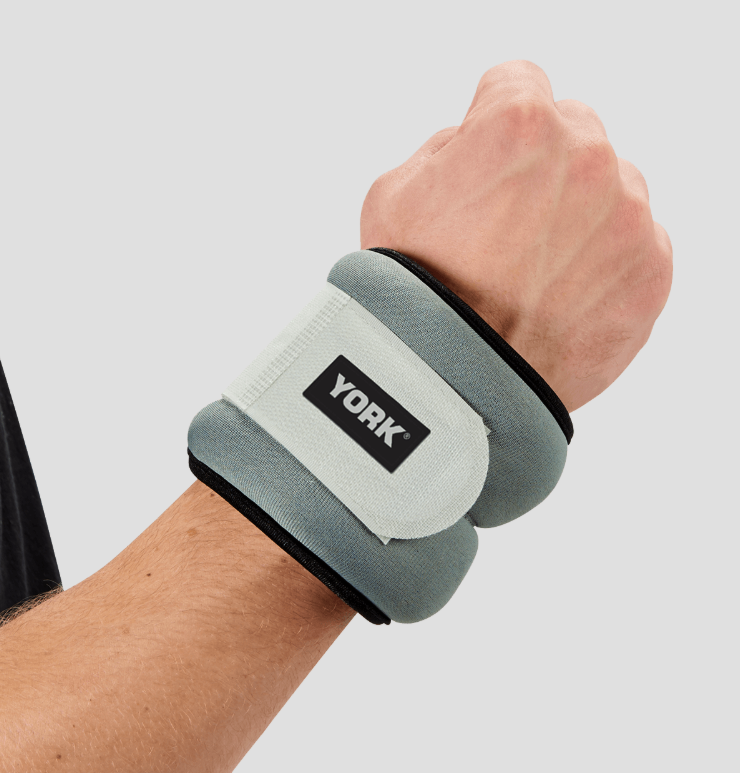 Утяжелители York Fitness Soft для рук и ног 2х1 кг Серый (5061) - фото 3 Утяжелители York Fitness Soft для рук и ног 2х1 кг Серый (5061) - фото 3