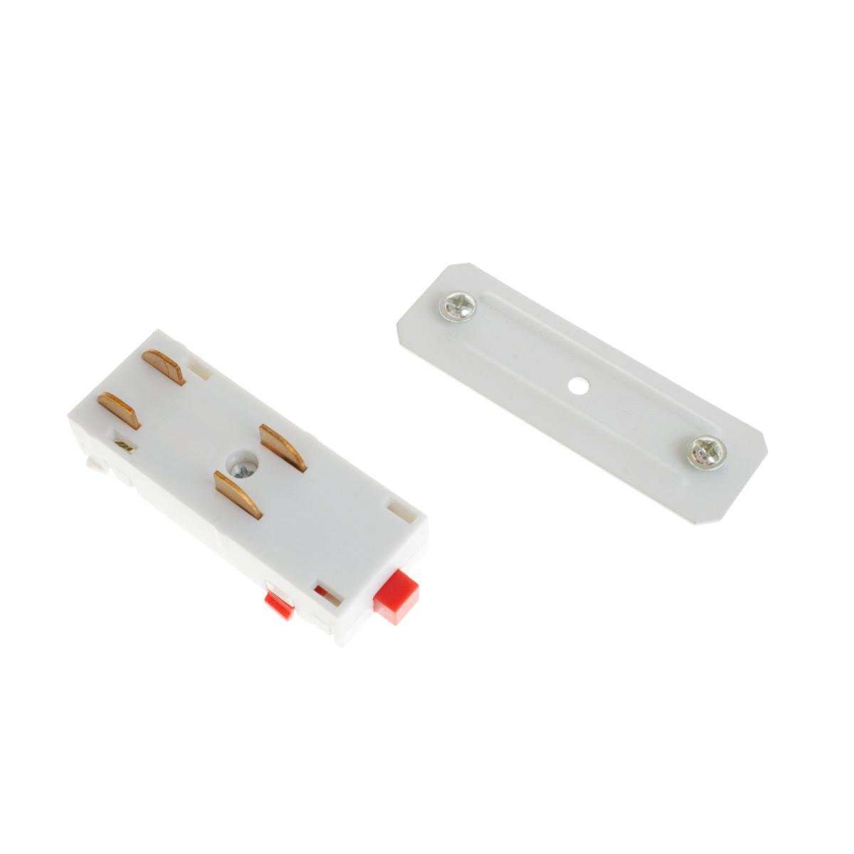 З'єднувач для шинопроводу прямий Brille HD-26I2 WH - фото 2 З'єднувач для шинопроводу прямий Brille HD-26I2 WH - фото 2