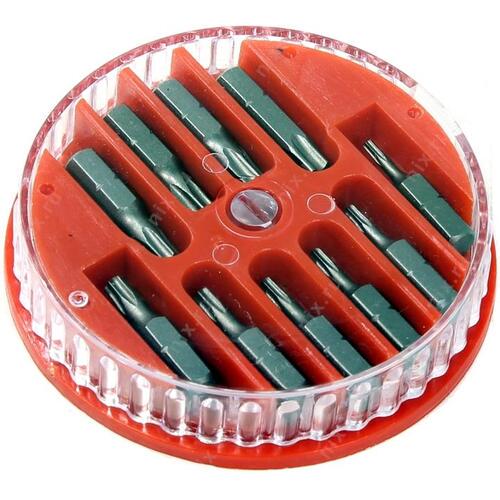 Набор бит TORX T7-T40 1/4 10 шт. (5361 JTC)