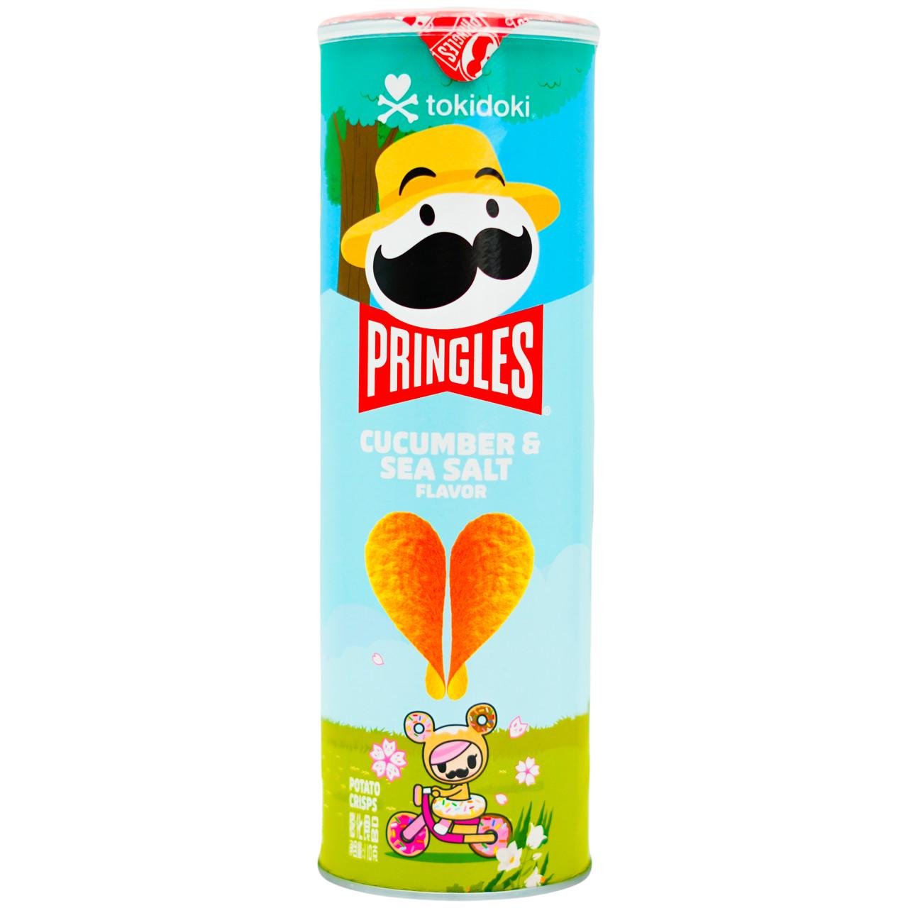 Чипсы Pringles Cucumber&Sea Salt 110 г (000009553)