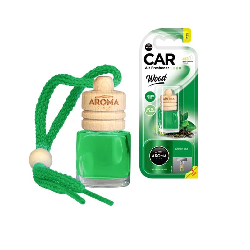 Ароматизатор Aroma Car Wood Green Tea 6 мл (34487)