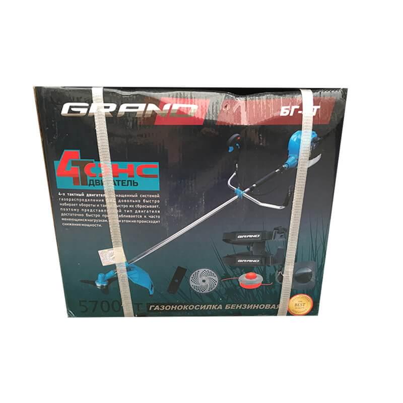 Бензокоса Grand БГ-4Т 3 ножа/1 шпуля (2506) - фото 8