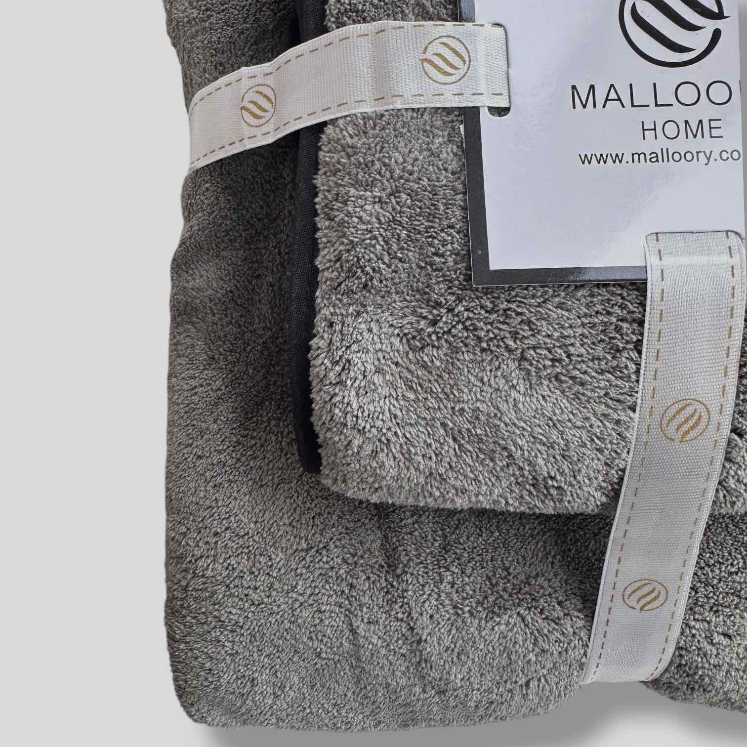 Комплект полотенец из микрофибры Malloory Home Зеленый (6616-6) - фото 3 Комплект полотенец из микрофибры Malloory Home Зеленый (6616-6) - фото 3