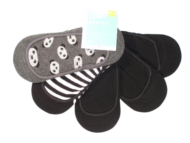 Носки C&A 5 пар р. 39-42 Темно-серый/Черный (5867379840500)