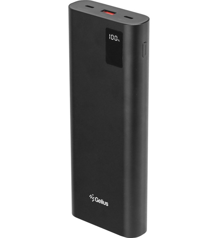 Повербанк Gelius Hype GP-PB306 30000 mAh QC/PD 100W кабель Type-C/Type-C  100W 1 м Black