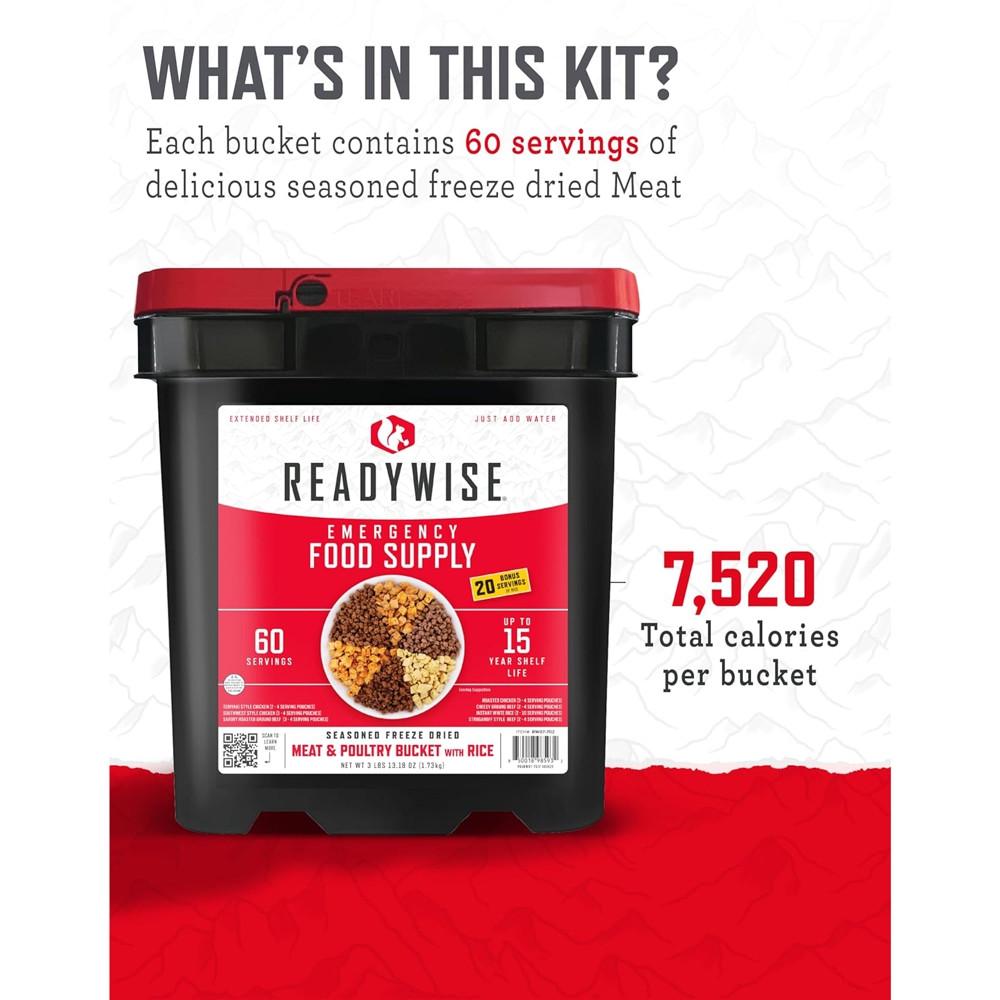 Набор сублимированного мяса Readywise 60 порций (101077) - фото 6