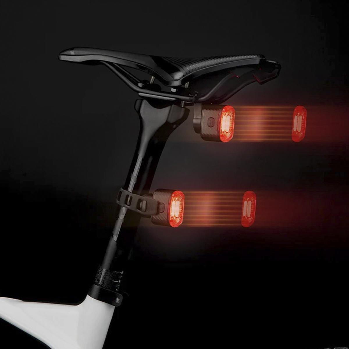 Фонарь-стоп задний на велосипед умный ROCKBROS Q4 Черный (RB-Q4-4745) - фото 3 Фонарь-стоп задний на велосипед умный ROCKBROS Q4 Черный (RB-Q4-4745) - фото 3