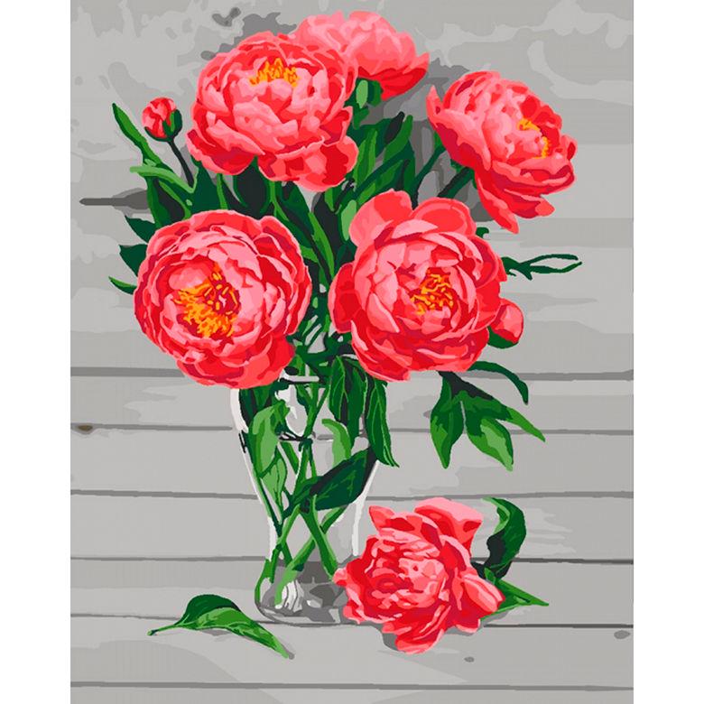 Картина по номерам Идейка КН3081 Садовая роскошь 40х50 см (L053246)