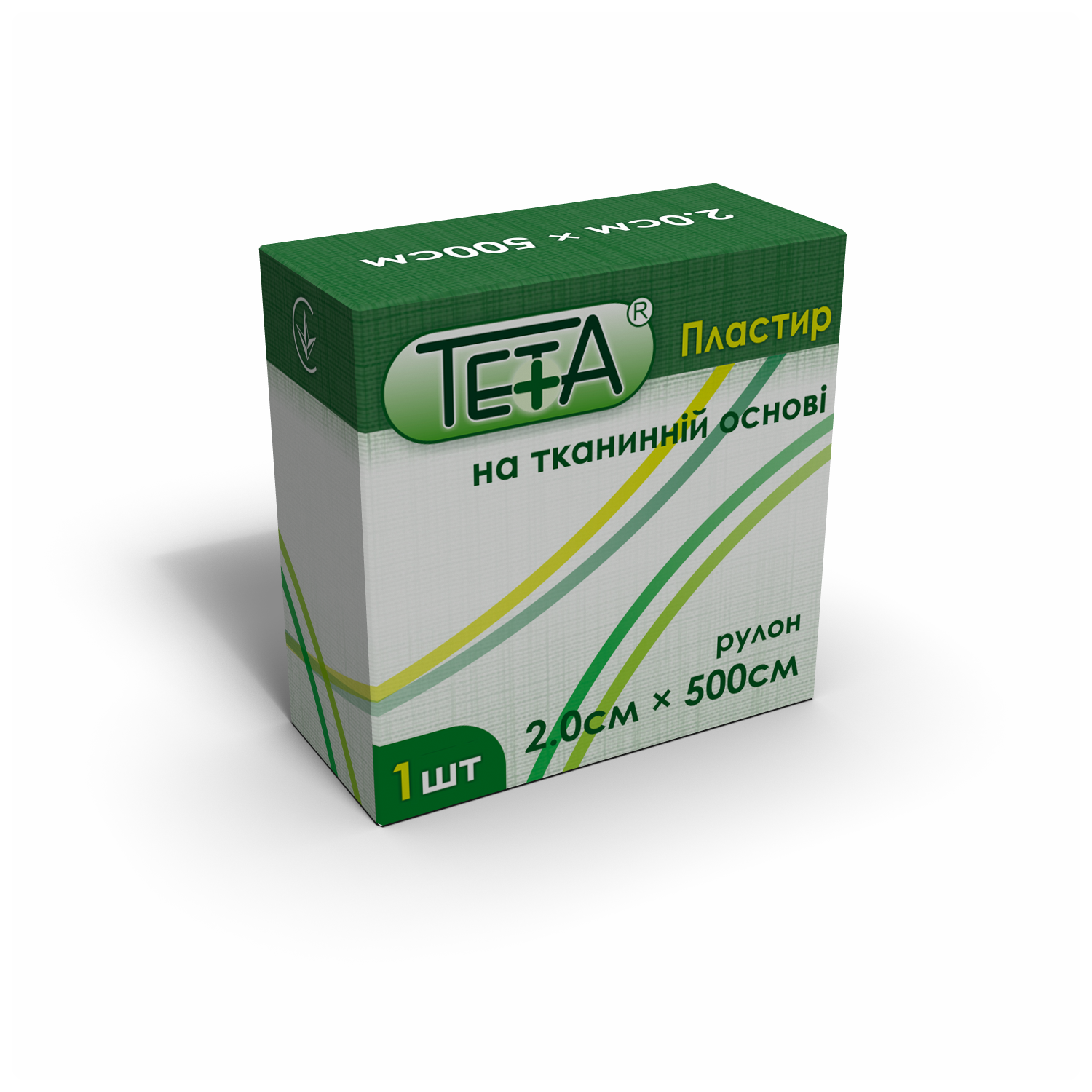 Пластырь Teta на тканевой основе в рулоне 2,0х500 см (4820185411110)
