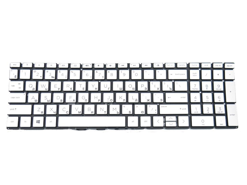 Клавіатура для ноутбука HP 17-BY з підсвічуванням (L50001-251)