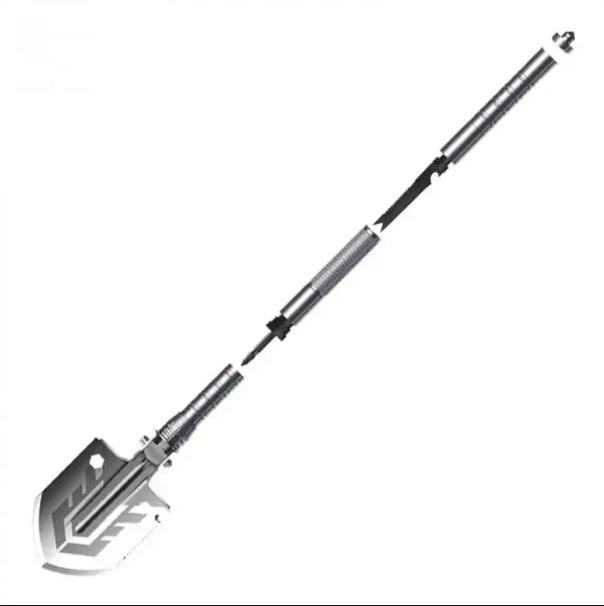 Лопата туристическая Stenson 16в1 в чехле (ma58) - фото 2