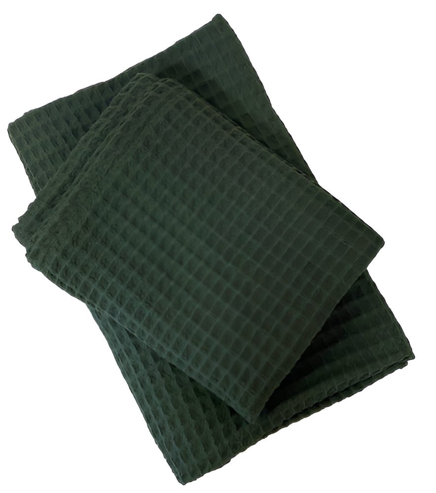 Набор вафельных полотенец Армор 2 шт. Хаки (13249185)