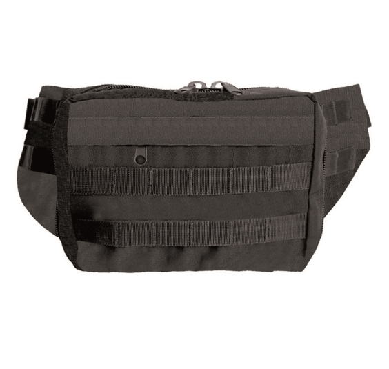 Сумка поясна Mil-Tec Pistolen Hip Bag Schwartz зі встроєною кобурой Чорний (16149002)