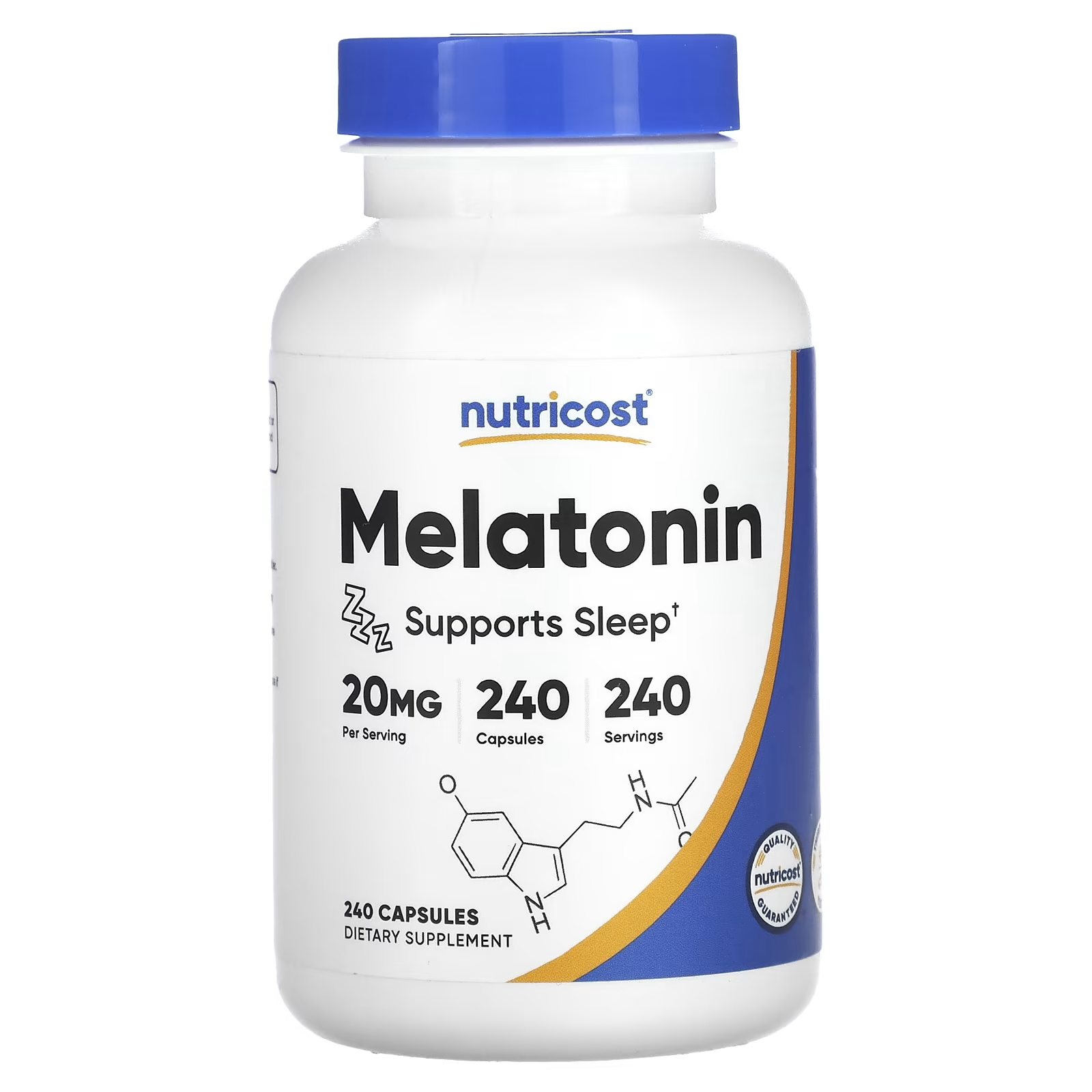 Мелатонин Nutricost 20 мг 240 капс. (NCS-67579)
