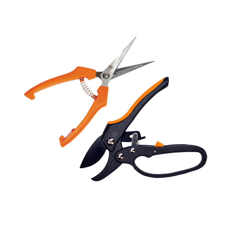 Набір садових інструментів Polax секатор храповий і садові ножиці 190 мм (770-17)