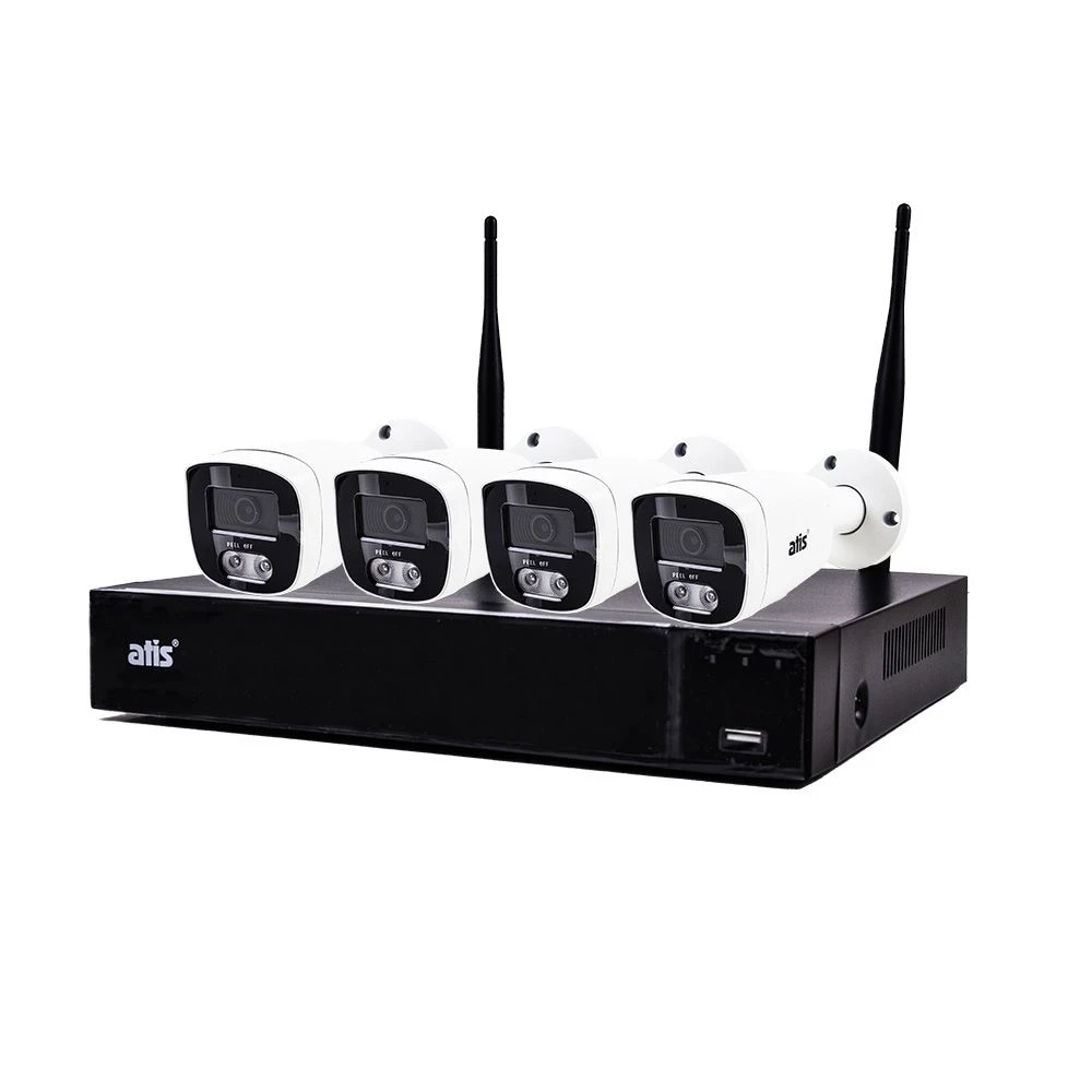 Комплект видеонаблюдения ATIS WF 4 kit Комплект видеонаблюдения ATIS WF 4 kit