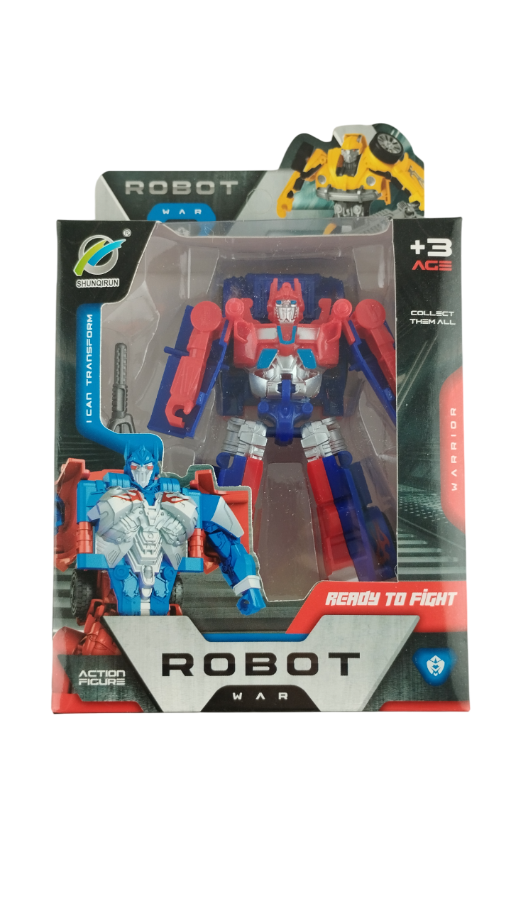 Іграшковий робот-трансфомер Оптимус Прайм Червоний (000054)